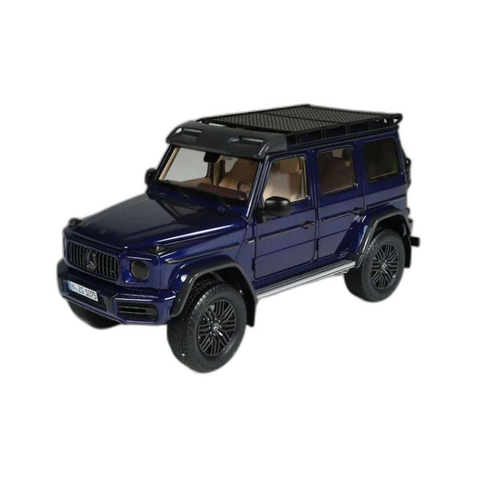 Mercedes Benz AMG G 63 4x4 オフロード ブルー/ NZG 1/18  模型 ミニカー