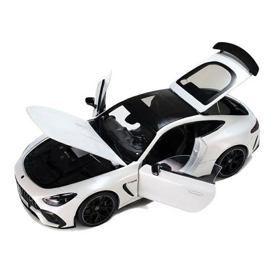【予約】2027年発売予定 Mercedes Benzメルセデスベンツ AMG GT 63 PRO 4MATIC+ 2025 オパライトホワイトブライト 開閉機構付き / NZG 1/12 ミニカー