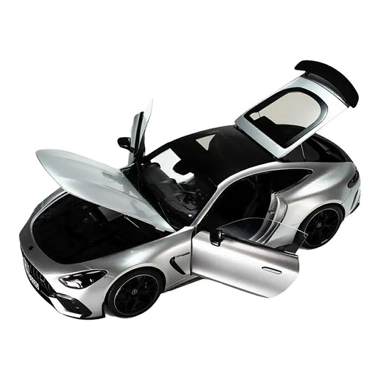【予約】2027年発売予定 Mercedes Benzメルセデスベンツ AMG GT 63 PRO 4MATIC+ 2025 ハイテクシルバー 開閉機構付き / NZG 1/12 ミニカー
