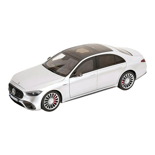 メルセデス・ベンツ AMG S63 E Performance マットシルバーメタリック / NZG 1/18 ミニカー