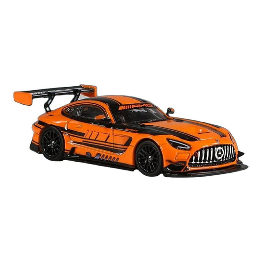 メルセデス・ベンツ AMG GT3 EVO プレゼンテーション オレンジ / NZG 1/18 ミニカー