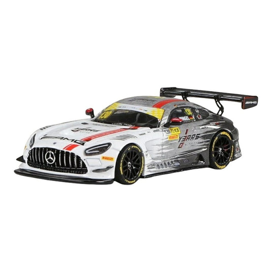【予約】2026年発売予定 Mercedes Benzメルセデスベンツ AMG GT3 EVO #130 Maro Engel マカオFIA GTワールドカップ 2024 ホワイト/グレー / NZG 1/64 ミニカー