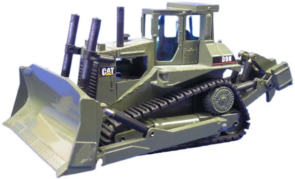 CaterpillarD9N ドーザー リッパー付き - ミリタリー / NZG 1/50 建設機械模型 工事車両