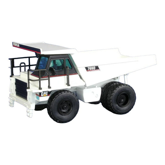 CAT 769D クォーリートラック ホワイト / NZG 1/50 ミニカー 建設機械模型 工事車両