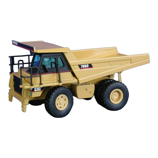CAT 769D クォーリートラック イエロー / NZG 1/50 ミニカー 建設機械模型 工事車両