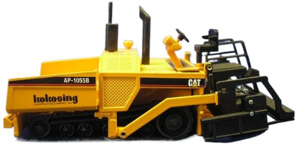 CaterpillarAP-1055B トラックペーバー - Kokosing / NZG 1/50 建設機械模型 工事車両