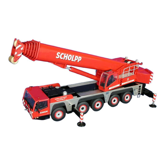 デマッグ Demag AC200 クレーン SCHOLPP仕様 / NZG 1/50 ミニカー 建設機械模型 工事車両