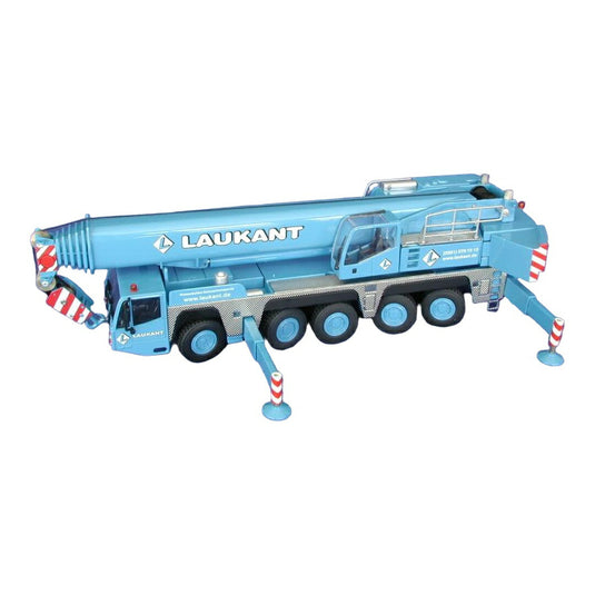デマッグ Demag AC200 モバイルクレーン LAUKANT仕様 ブルー / NZG 1/50 ミニカー 建設機械模型 工事車両