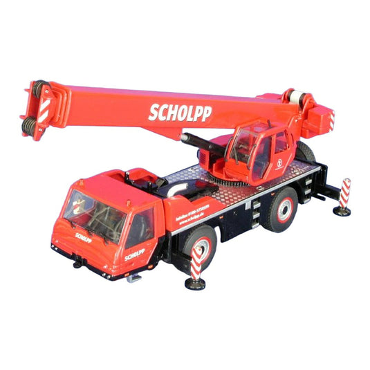 テレックス デマーグ Terex Demag AC35 モバイルクレーン SCHOLPP仕様 / NZG 1/50 ミニカー 建設機械模型 工事車両