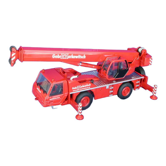 テレックス デマーグ Terex Demag AC35 モバイルクレーン MARKEWITSCH仕様 / NZG 1/50 ミニカー 建設機械模型 工事車両