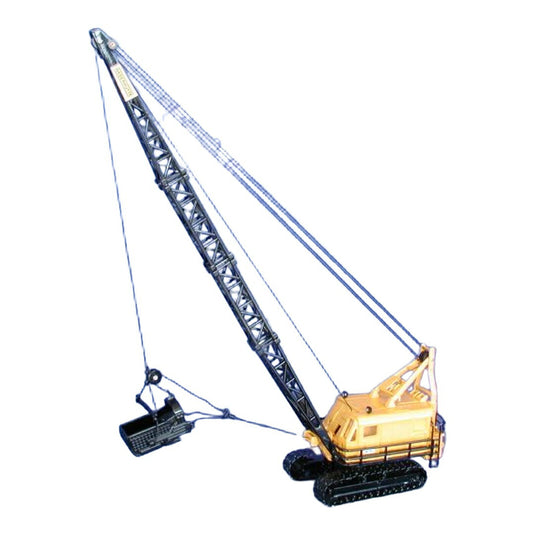 ウェッサーヒュッテ Wesserhutte W180 ドラグライン クローラークレーン / NZG 1/87 ミニカー 建設機械模型 工事車両