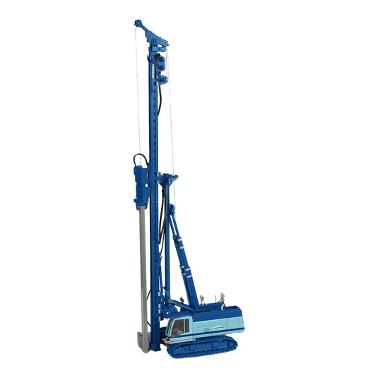 リープヘル Liebherr LRB255 パイルドライバー 杭打機 FREYTAG仕様 / NZG 1/50 ミニカー 建設機械模型 工事車両