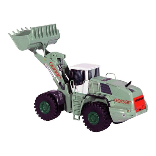 リープヘル Liebherr L586 2plus2 ホイールローダ GEIGER仕様 / NZG 1/50 ミニカー 建設機械模型 工事車両