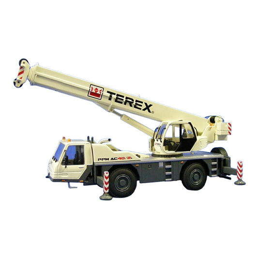 テレックス Terex PPM AC40/2L モバイルクレーン / NZG 1/50 ミニカー 建設機械模型 工事車両