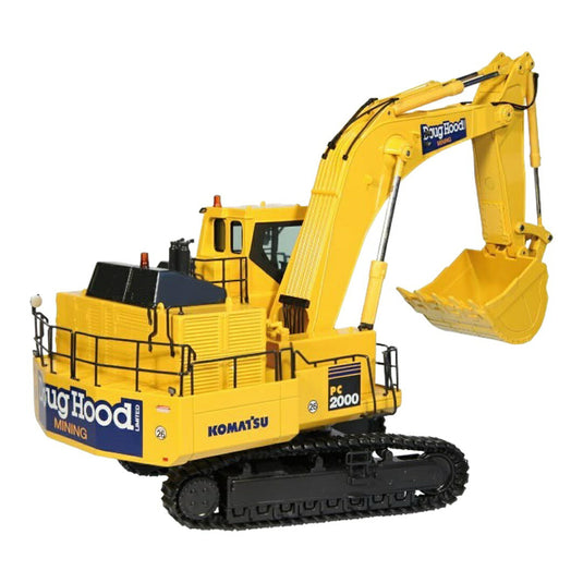 コマツ Komatsu PC2000 ダグ・フッド DOUG HOOD 油圧ショベル / NZG 1/50 ミニカー 建設機械模型 工事車両