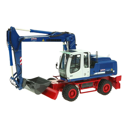 リープヘル Liebherr A924C ホイールショベル MESKEN仕様 / NZG 1/50 ミニカー 建設機械模型 工事車両