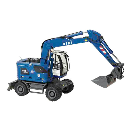 リープヘル Liebherr A918 ホイールショベル ブルー DIBI仕様 / NZG 1/50 ミニカー 建設機械模型 工事車両