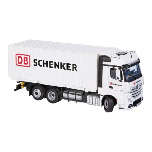 メルセデスベンツ Mercedes Benz Actros 6x2 FH 25 DB SCHENKER トラック模型 / NZG 1/50 ミニカー トラック模型