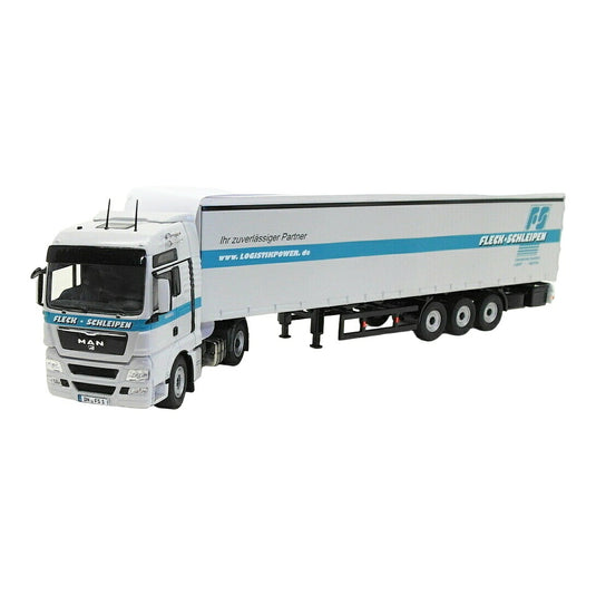 Man TGX Curtainside trailer FLECK+SCHLEIPEN
