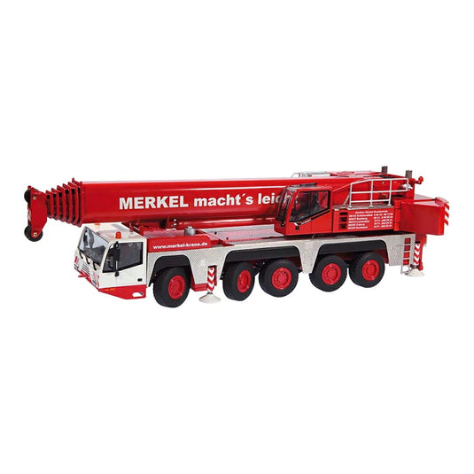 テレックス Terex AC200 モバイルクレーン MERKEL仕様 / NZG 1/50 ミニカー 建設機械模型 工事車両