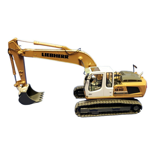 リープヘル Liebherr R916 クローラーショベル wk-bau仕様 / NZG 1/50 ミニカー 建設機械模型 工事車両