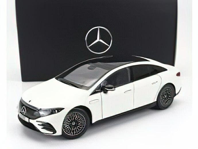 MERCEDES BENZメルセデスベンツEQS (V297) 2022 - OPALITE WHITE BRIGHT /NZG 1/18ミニカー