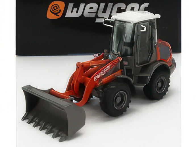 WEYCOR   AR420 RUSPA GOMMATA   SCRAPER TRACTOR WHEEL LOADER   ORANGE GREY ホイールローダ / NZG 1/50 建設機械模型 工事車両