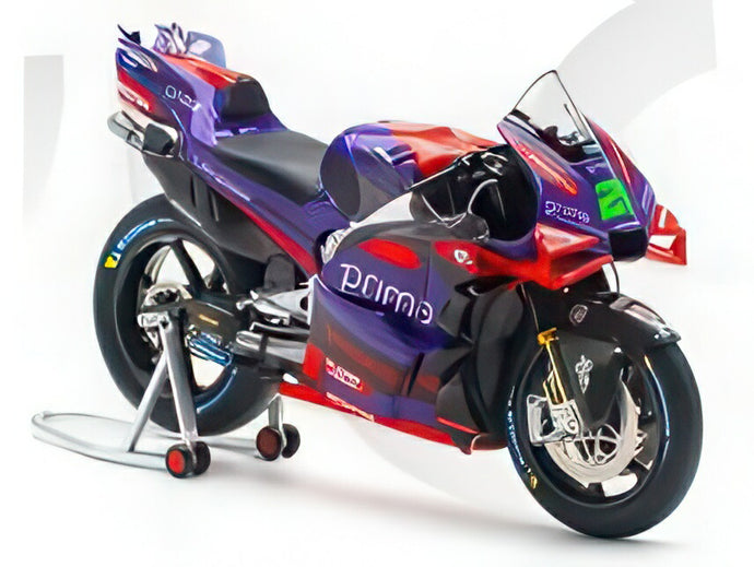 【予約】12月以降発売予定DUCATI デスモセディチ GP24 チーム プラマック レーシング N 21 MotoGP シーズン 2024 フランコ・モルビデリ パープル レッド ブラック/ NZG 1/12 ミニカー