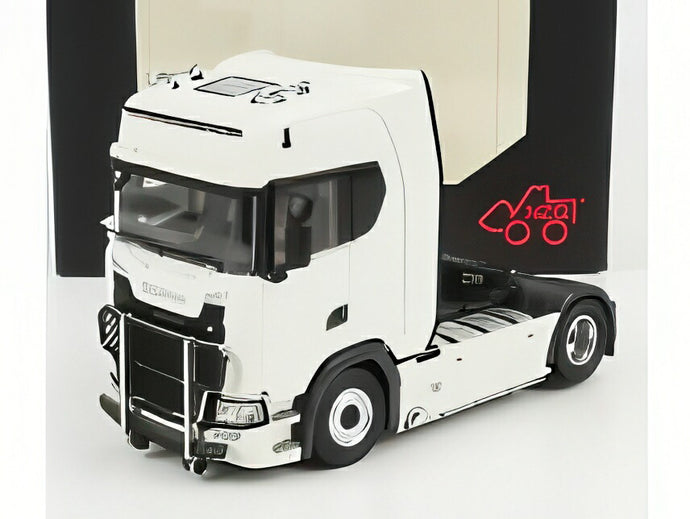 SCANIA S730 V8 トラクタートラック 2軸 2017 ホワイト/ NZG 1/64 ミニカー