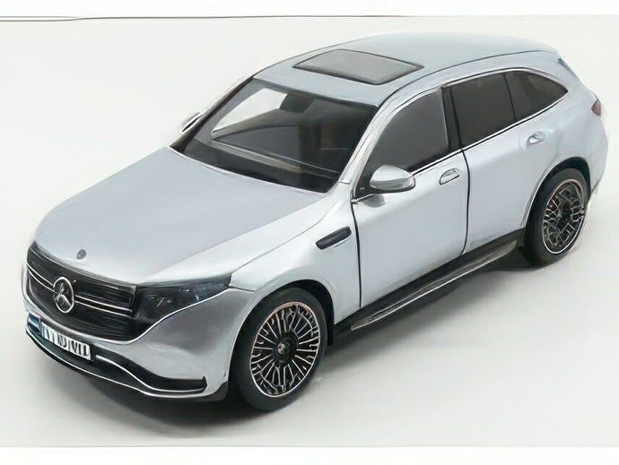 MERCEDES BENZ   EQC 400 (N293) 4MATIC 2019   HIGHTECH SILVER / NZG 1/18 建設機械模型 工事車両