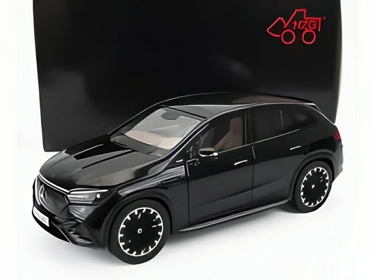 MERCEDES BENZ EQE SUV AMG LINE (X294) 2023 オブシディアンブラックメタリック/ NZG 1/18 ミニカー