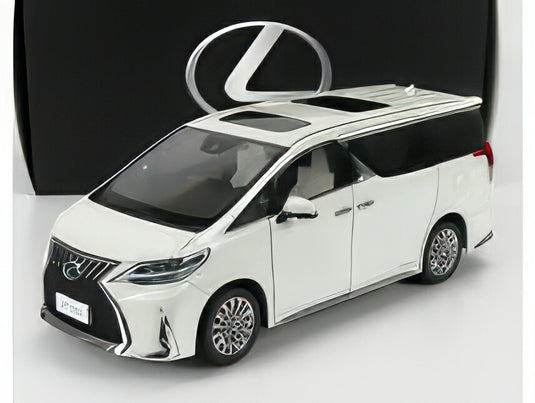 LEXUS LM300h MINIVAN 2020 WHITE/NZG 1/18ミニカー