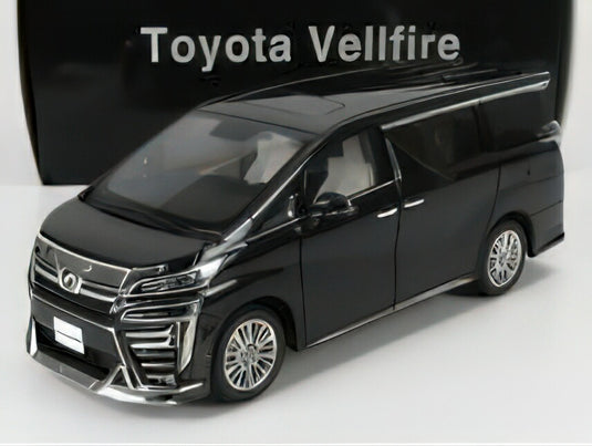 TOYOTA - VELLFIRE VAN 2020 - BLACK/NZG 1/18ミニカー KENG FAIモデル