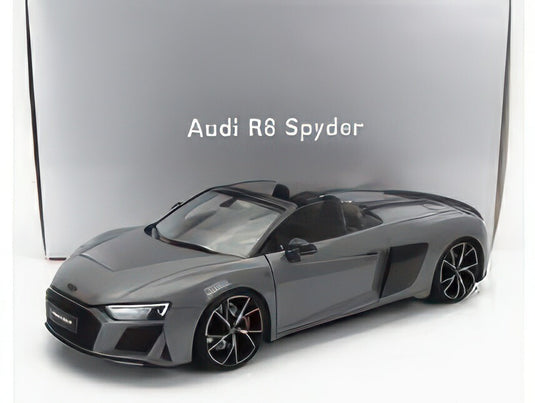 AUDI R8 SPIDER PERFORMANCE 2019 NARDO GREY/NZG 1/18ミニカー