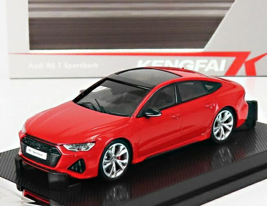 AUDIアウディ A7 RS7 SPORTBACKスポーツバック 2020 REDレッド / NZG 1/64 ミニカー
