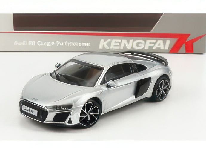 AUDI R8 COUPE PERFORMANCE 2019 SILVER/NZG 1/64ミニカー