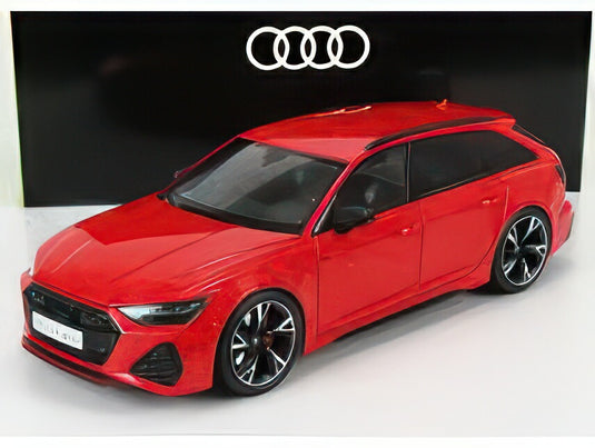 AUDI A6 RS6 AVANT 2021 RED/NZG 1/18ミニカー