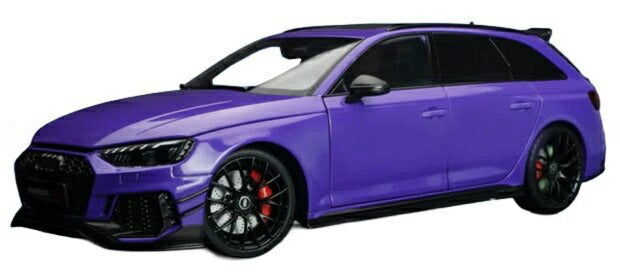 【予約】AUDI A4 RS4 DARWIN PRO B9 アバント 2020 パープルメタリック/ NZG 1/18 ミニカー