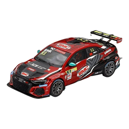 Audiアウディ RS3 LMS #51 Yifan Wu CTCC 2025 レッド/ブラック / NZG 1/64 ミニカー