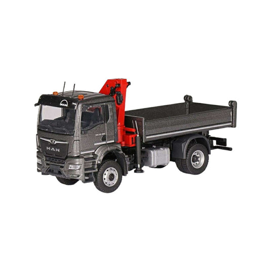 MAN TGS NN 18.460 4x4 Tipper + Loading ダンプ / CONRAD 1/50 建設機械模型 工事車両 –  ラストホビー