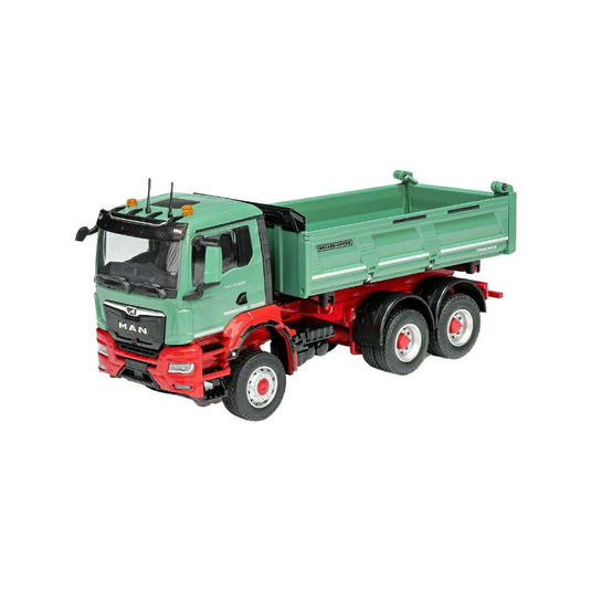 MAN TGX NN 33.480 Meiller Trigenius ダンプ / CONRAD 1/50 建設機械模型 工事車両