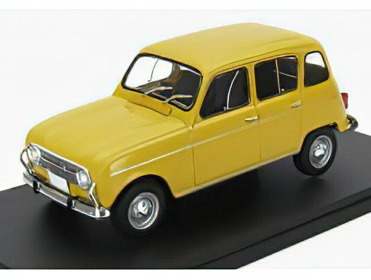 RENAULT - R4 1969 - YELLOW/EDICOLA 1/24ミニカー