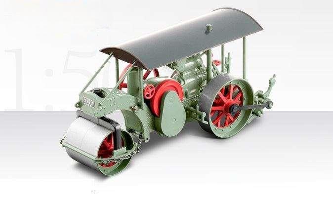 Hamm 1911 Three-wheeled roller /Conrad 1/50建設機械模型