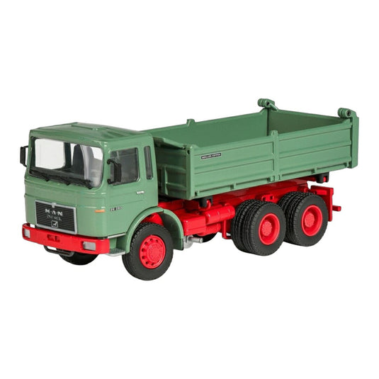MAN F8 26.280 Meiller 3ウェイダンプ 建設車両 / CONRAD 1/50 トラック模型