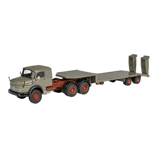 メルセデス・ベンツ LAS2624 ローローダー 重機運搬車 / CONRAD 1/50 トラック模型