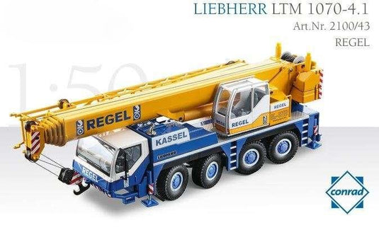 Regel Liebherr LTM 1070-4.1 mobil craneモバイルクレーン /Conrad 1/50建設機械模型