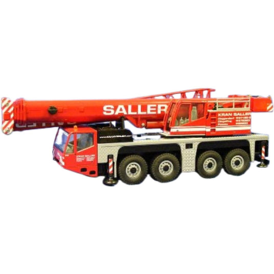 Terex AC100/4 モバイルクレーン SALLER / CONRAD 1/50 建設機械模型 工事車両