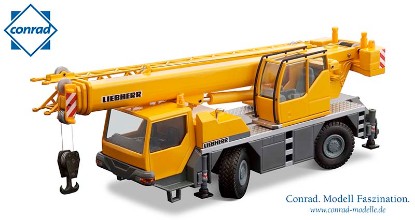 Liebherr LTM1030-2.1 クレーン / CONRAD 1/50 建設機械模型 工事車両