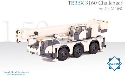Terex 3160 Challenger モバイルクレーン / CONRAD 1/50 建設機械模型 工事車両