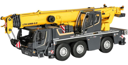 【予約】12月以降発売予定 Liebherr LTM1055-3.3  モバイルクレーン / CONRAD 1/50 建設機械模型 工事車両